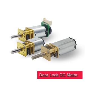 Buy cheap 12mm Door Lock Motor Metal Spur Gearbox N10 N20 N30 Dc Motor With Encoder from wholesalers