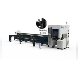 Buy cheap QH-GA Automatic Obstacle Avoidance Tube Laser Cutting Machine Semi-Automatic Loading Beveling Cutting from wholesalers