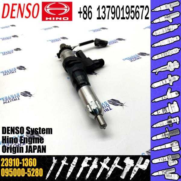 Buy cheap Remanufactured Engine Diesel Fuel Injector 095000-5280 23910-1360 from wholesalers