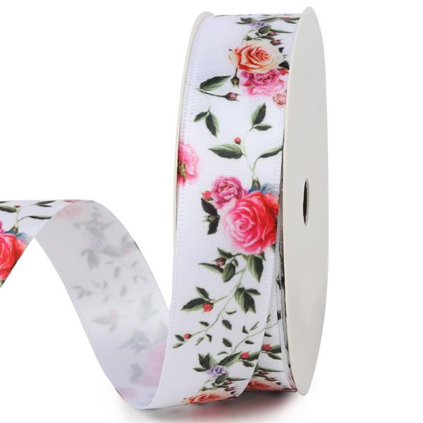 Buy cheap Custom Logo Printed Decoration Gift Packing Polyester Ribbon Cotton Satin Pouch With Ribbon from wholesalers