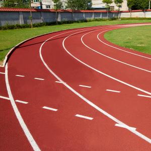 High Elasticity Jogging Track Material Rubber Playground Surface
