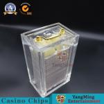 Buy cheap SGS  Playing Card Deck Holder Industrial Grade High Transparency Acrylic from wholesalers