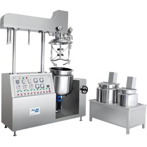 Cream Vacuum Emulsifying Mixer Machine With Heating Function homogenizer machine