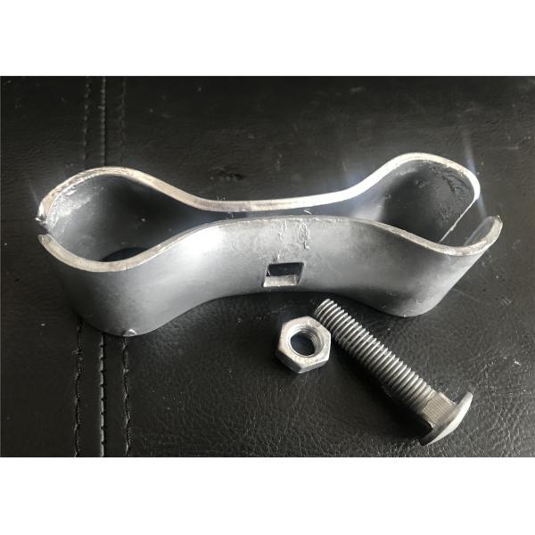 Temporary Fence Clamp OD 32mm 4.00mm wall thick 100mm length Hot dipped Galvanized