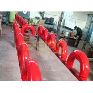 Buy cheap Zirconium Aluminum Concrete Pump Pipeline Seamless Wear Resisting Pump Elbow from wholesalers
