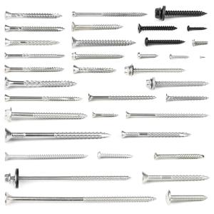 Buy cheap Chinese Type 17 Deck Tornillos Para Washer Head Flat Torx Stainless Steel Wood product