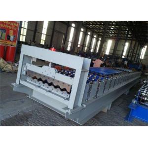 Industrial Automatic Cold Roll Forming Machines For Roof / Wall Panels Making