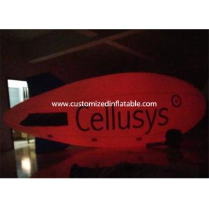 Commercial Inflatable Helium Balloons , Giant Helium Blimp With LED Light