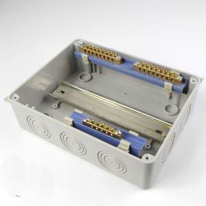 Buy cheap HT 8 Way IP65 Waterproof Outdoor Electrical Enclosure Distribution Plastic Switch Box Solar PV Combiner Box from wholesalers