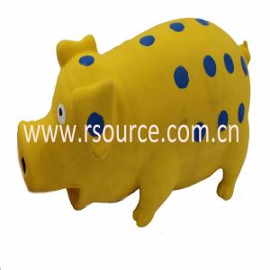 Buy cheap Latex toys latex squeaky pig toy from wholesalers