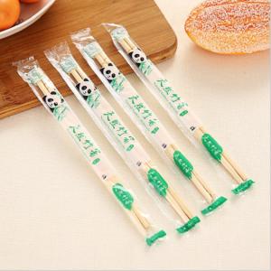 Buy cheap Customized Logo Disposable Bamboo Chopsticks Biodegradable Chopstick Carbonized Bamboo Chopsticks from wholesalers