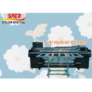 Buy cheap Flatbed And Roll To Roll All-in-one Inkjet Printer UV Hybrid Printing Machine from wholesalers