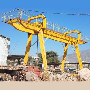 Buy cheap Customized Travelling Box Type Double Girder Gantry Crane With Electric Trolley from wholesalers