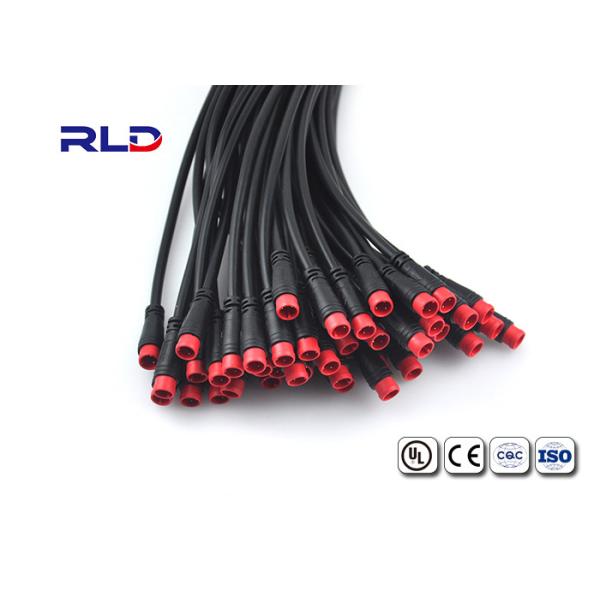 Quality Share Electric Bike Small Waterproof Wire Connectors ,  Socket Wire M8 Waterproof Connector Cable for sale