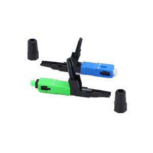 Buy cheap SM MM ISO9001 FTTH 55mm Fiber Optic Fast Connectors from wholesalers