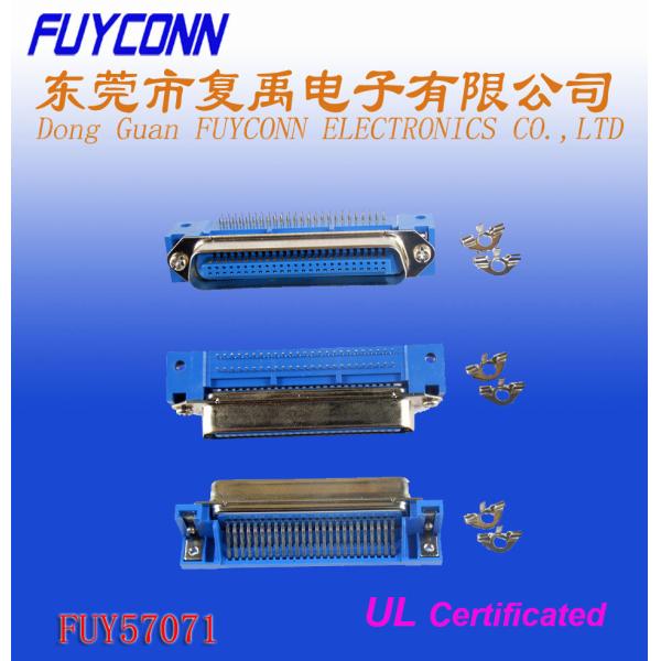 Quality Champ Centronic Connectors, 36 Pin Male Right Angle PCB Connector for sale
