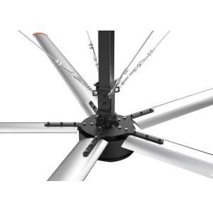 2HP Large Dimensions Pmsm Ceiling Fans Warehouse HVLS Fan 220V
