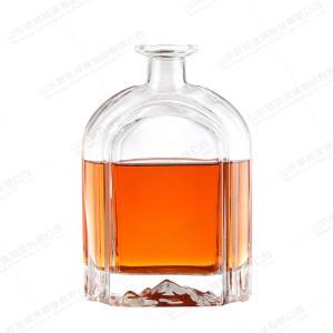 Buy cheap Customized Glass Wine Bottles With Hot Stamping Surface Handling from wholesalers