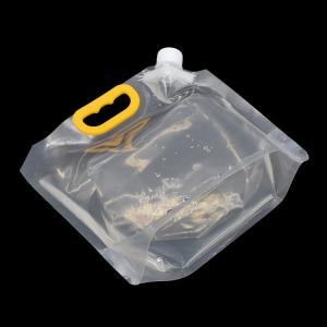 Buy cheap PA Transparent Foldable 1.5L Water Packing Pouch from wholesalers
