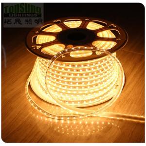High quality AC ip65 tape warm white led light 50m flexible strip 220V 5050 smd