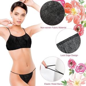 Disposable Polypropylene PP Non Woven T-Back Panties Beach Ladies Disposable