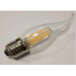 Indoor Lighting Led Filament Lamp With Tail Glass Body Material Ac220 - 240v