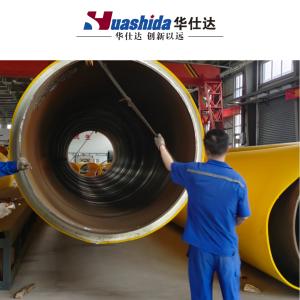 Buy cheap Automatic Pre-Insulated Pipe Production Line with Dust-Free Planetary Cutting and Energy Saving for Smooth Inner and Outer Walls from wholesalers