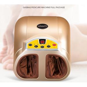 Enjoyable Family Using Shiatsu Foot Massager With Convenient LCD Screen