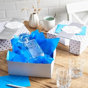 Buy cheap Silver Diamonds 2 Pack Rigid Presentation Boxes Hot Foil Stamping from wholesalers