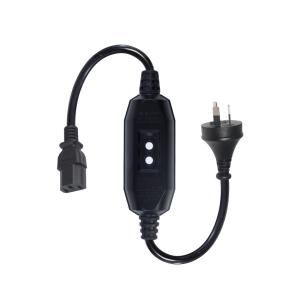 Buy cheap AU 3P to C13 Power Cord with RCD Safety Plug 10A 250V from wholesalers