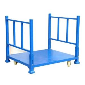 Warehouse Storage Pallet Stackable Metal Racks Heavy Duty Pallet Stacking Frames
