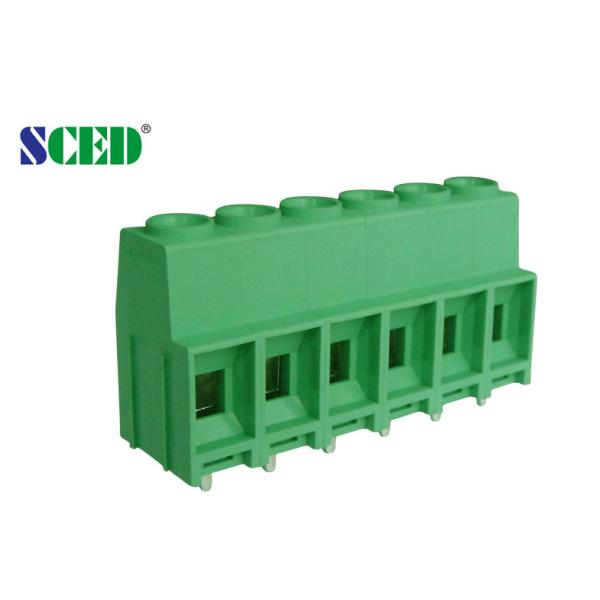Buy cheap Communication Pitch 10.16mm PCB Screw Terminal Block M4 Screw from wholesalers