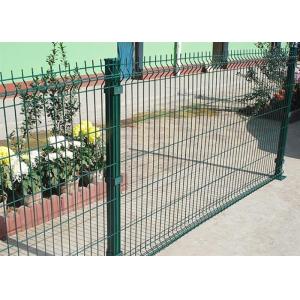 Buy cheap PVC Coated Welded Wire Mesh Fencing With Triangle V Shape RAL6005 from wholesalers