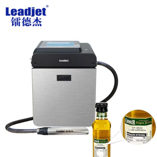 V680 Leadjet Inkjet Coding Printer , ODM Batch Number Coding Machine For Food
