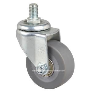 Buy cheap Edl Mini 2 35kg Threaded Swivel TPE Caster 2632-56 for Heavy Machinery Without Brake from wholesalers