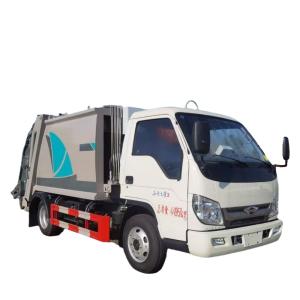 Buy cheap Foton Small Card Star 4 square Compression Garbage Truck for Garbage Cleaning and Transfer Gross Vehicle Weight 18000 from wholesalers