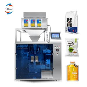 Buy cheap Premade Stand Pouch Packaging Machine for Nuts Sugar Grains Dry Fruits Easy-to-Operate Vertical Bag Filling Sealing Machine PLC from wholesalers