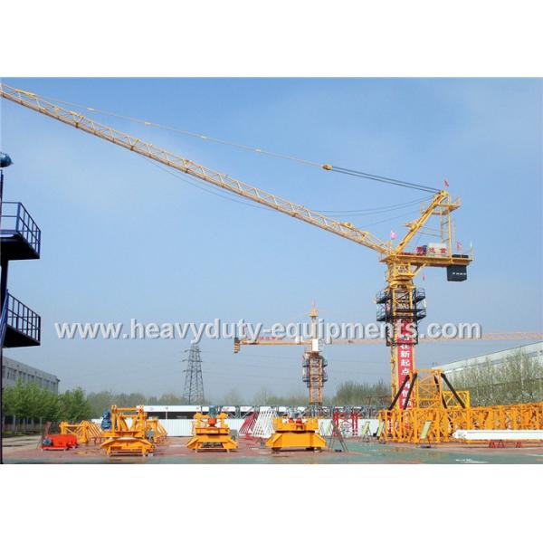 Tower crane with free height 53m and max load of 16T equipped all necessary