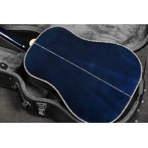 Buy cheap Custom Gibson Style Solid Adirondack Spruce Top Solid Tiger Maple Back Side J-45 Acoustic Guitar in Blue from wholesalers