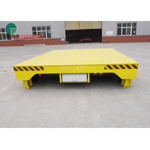 Buy cheap Heavy Load Rail Steel Plate Handing Electric 50t Transfer Carts from wholesalers