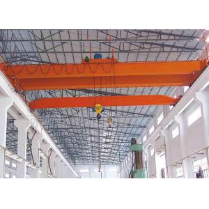 Buy cheap 30ton Travelling Hook Double Overhead Bridge Crane With Hoist from wholesalers