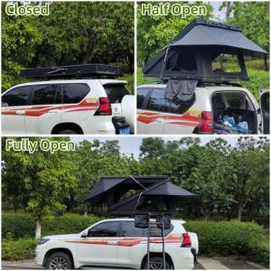 4x4 One Bedroom RTT Roof Top Tent Rooftop Clamshell Tent Rapid And Simple Setup