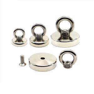 Buy cheap High Strength Neodymium Eyebolt Magnet Customization Pull Force from wholesalers