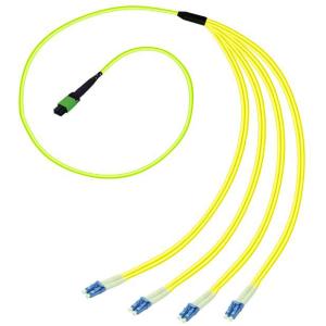 Buy cheap G657A2 OM4 MTP MPO LC Fiber Breakout Cable for CATV from wholesalers