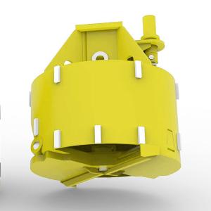 Soilmec IMT Mait Drill Clean Bucket 600-2500MM With Bullet Teeth / Rock Bits