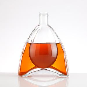 Buy cheap 100ml Screw Cap Amber Glass Vodka Rum Whisky Bottle Best Choice for Beverage Industry from wholesalers