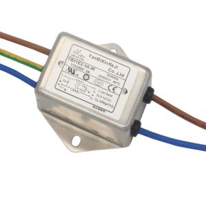 Buy cheap YB11E2 Power Line Filter 3A Wire Connection Single Phase Filter For EMC Rectification Test from wholesalers