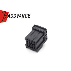 Buy cheap TE AMP 8 Pin Black Female Unsealed Electrical Plastic Connector from wholesalers