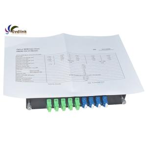 5G Network 2x4CH Channels LGX Rack DWDM Mux Demux