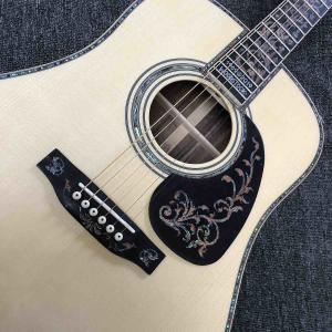 Buy cheap Custom Grand GD45md Madagascar Acoustic Guitar Solid Europe KOA Back Side Maple Top and Binding One Pcs Mahogany Neck LR from wholesalers
